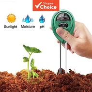 3-in-1 Soil Tester for Garden Flowers - Measures pH, Moisture, and Sunlight Meter 3 dalam 1 PH Tanah