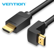 Vention HDMI Cable Right Angle 90 Degree Elbow HDMI 2.0 Cable 4K Ultra HD 3D 1080P Support Ethernet and Audio Return ARC Compatible