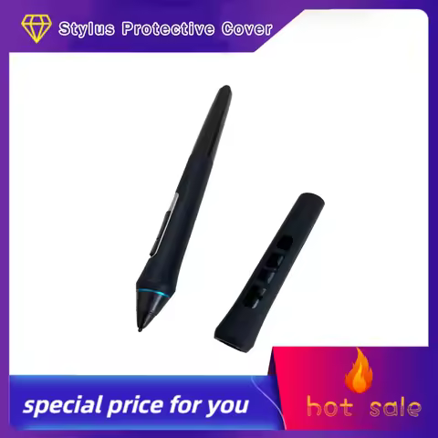 Pen Grip Holder Case Silicone Stylus Protective Cover for Wacom Pro Pen 2 Kp504e Intuos DTH1320 Dth1