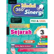 Cemerlang: Modul 360 Sinergi: Sejarah: Tingkatan 3: 9786294873780