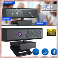 (NVIS) 1080P USB Webcam Computer Camera with HiFi Speaker Microphone Computer Camera Video Conferenc