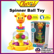 OLAKIDS Baby Toys Baby Ball Spinner Balls Toy Toddler Kids Early Educational Toys For Kids Giraffe