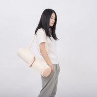 【帆布遇上皮革】瑜伽包瑜伽墊便攜收納背包瑜伽墊多功能收納袋