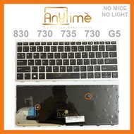 H.P 830 G5 745 G5 730 830 735 G5 KEYBOARD 836 G5 with backlight mice laptop keyboard REPLACEMENT