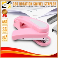 Stapler KW-TRIO 360 Stapler Rotation Swivel Stapler, 24/6 Staples Heavy Duty Stapler