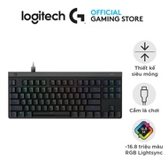 Logitech G515 Wired RGB Tenkeyless Low Profile Gaming Keyboard - LIGHTSYNC RGB, PBT Keycaps