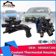 For Peugeot 308 (T9) 1.6 THP 16v 125 156 Citroen C5 (X7) C4 9808647280 Cooling System Coolant Thermo