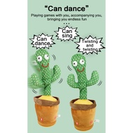 Dancing Cactus Twisty Singing Talking Cactus Toy Plush Toy