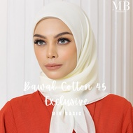 BAWAL COTTON BIDANG 45 on point(senang bentuk)
