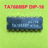 2pcs TA7668BP DIP-16 TA 7668BP DIP16 Dual-channel Preamplifier Circuit IC