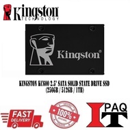Kingston KC600 2.5" SATA Solid State Drive SSD (256GB / 512GB / 1TB)
