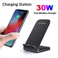 Tấm đế sạc không dây 30W + cáp cho iPhone 15 Oppo Find X8 siêu ASUS ROG 9 FE Infinix Note 50 Pro + 5