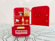 全新正品sanrio hello kitty   限量版  迷你小冰箱  可開合