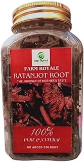 Farm Royale Ratanjot Roots/Alkanet Root-50gms||100% Pure and Natural||Shudh||Handpicked Material||Ex