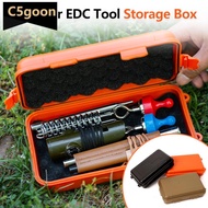 C5GOON Outdoor EDC Tools Storage Box Pressure-Proof Waterproof Sealed Box Multi-function Wilderness 