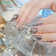 DayDayTO 5pcs 's Eye Glitter Nail Enhancement Charms Butterflies Assortment Resin 3d Nail Art Decora