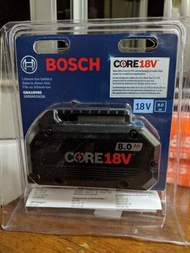新款 CORE 18V 電池 容量 8.0 Bosch 博世 18V 充電 工具 8.0 Ah 電池