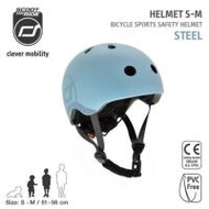 SCOOT & RIDE HELMET S-M - STEELSCOOT & RIDE หมวกกันน็อคเด็ก ขนาด S-M สีสตีล (341637-719749010)