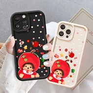 Apple Outfit Baby Case for VIVO Y16 V50 Y19S Y02 Y12 Y22 Y17 Y21 Y15 Y20 Y36 Y30 Y03