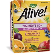 Nature’s Way Alive! Women’s 50+ Complete Multivitamin, High Potency from USA