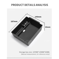 Mitsubishi Triton (2024-2025) Armrest Box Storage Console Tray Car Accessories
