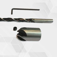 Countersink drill bit set 4 woodworking 3-6mm Chamfer drill bit HSS 5