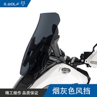 S-WOLF | แผ่นกันฝนกระจกรถ Honda ADV350 ใส