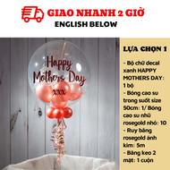 Bộ bong bóng trang trí ngày của mẹ Mothers day balloon set mfd49