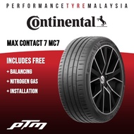 NEW Continental MaxContact 7 MC7 &amp; MaxContact MC6 16 17 18 INCH Tyre Tayar Tire (INSTALLATION OR DELIVERY)