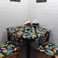 SQUARE TABLECLOTH 6060 8080 100 X 100 120 X 120 cm DINING TABLECLOTH GUEST TABLECLOTH Bshan