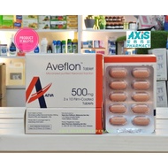 AEVA AVEFLON 500MG TABLET 3 X 10 FILM-COATED TABLETS EXP: 04/2025