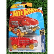 HOT WHEELS HW ULTIMATE T-REX TRANSPORTER RED LET'S RACE DINO