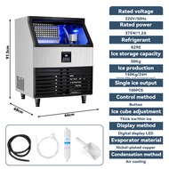 🔥🔥CHRIS 121lbs/24H Electric Ice Maker 90kg 33lbs Capacity LCD Control Panel Ice Making Machine 制冰机