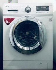 可信用卡付款)) LG 洗衣機 標準型大眼雞1000轉 包送及安裝(包保用)++WF-N1006MW
