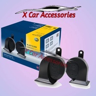 HELLA Black Sleek 24V Horn Set 3FH 940 800-821