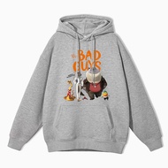 The Bad Guys 2 DreamWorks Round Neck Sweatshirt Mr. Wolf & Bad Graphic Print Pullover Men & Women's 