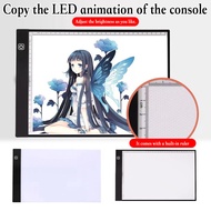 A3/A4 LED Light Drawing Board Adjustable Light Animation Drawing Pad Sketching Animation Tracing Boa