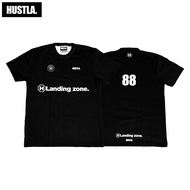 HUSTLA. | MEN'S JERSEY | "88" | LANDING ZONE | BLACK | S - 6XL
