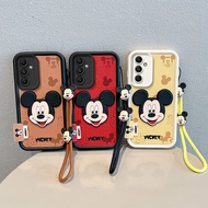 casing samsung a36 5g case samsung a56 5g case cartoon leather phone case for