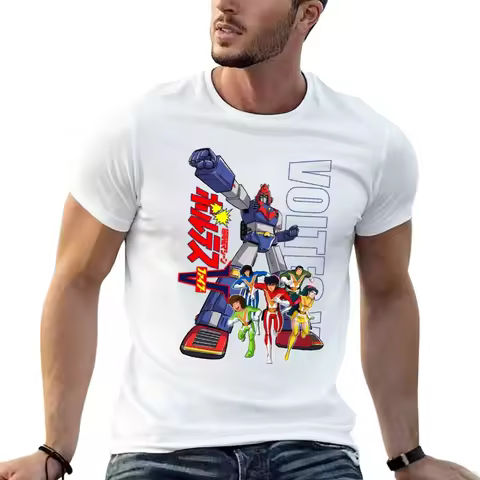New Voltes V Robo & Team T-Shirt sweat shirt graphic t shirts aesthetic clothes plain white t shirts