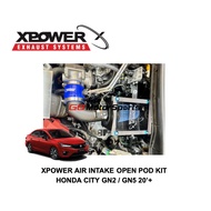 Honda City GN2 / GN5 20'+ With Open Pod Filter - XPower Air Intake System