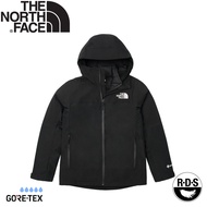 [The North Face American Female Gore-Tex Waterproof Windproof Hooded Down Two-Piece Jacket < Black >