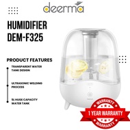 DEERMA ULTRASONIC COOL MIST HUMIDIFIER 5L SILENT AROMATHERAPY DIFFUSER TRANSPARENT WATER TANK