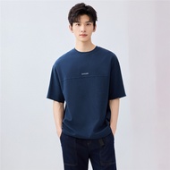 [ Online Exclusive ] Mens Oversized Sorona Waffle Tee 01025396002 เสื้อยืดผู้ชาย เสื้อจิออดาโน