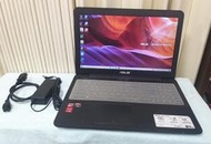 (董58)~ASUS X555Y 15吋 (AMD A8-7410/8G/500G)筆電外觀完整/上網影音正常/附充電器