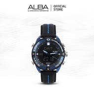 Alba AZ4041X1 Original Jam Tangan Analog Leather Pria