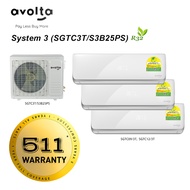 Avolta Multi Split System 3 SGTC3T/S3B25PS (R32)