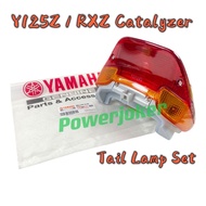Y125Z/ 125Z/RXZ Catalyzer/ RXZ New 5PV Rear Tail Lamp Light Set &amp; Bulb &amp; Socket Cover Lampu Signal Belakang OEM