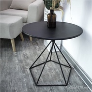 Iron Table ins Table Corner Mini Table Creative Round Table Living Room Sofa Art Coffee Table Simple