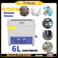 Methewe 6L Ultrasonic Cleaning Machine High Frequency Vibration 45000Hz Wash Cleaner Washing Jewelry